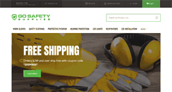 Desktop Screenshot of gosafetysupplies.com